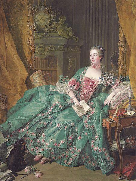 Francois Boucher Portrait de Madame de Pompadour China oil painting art